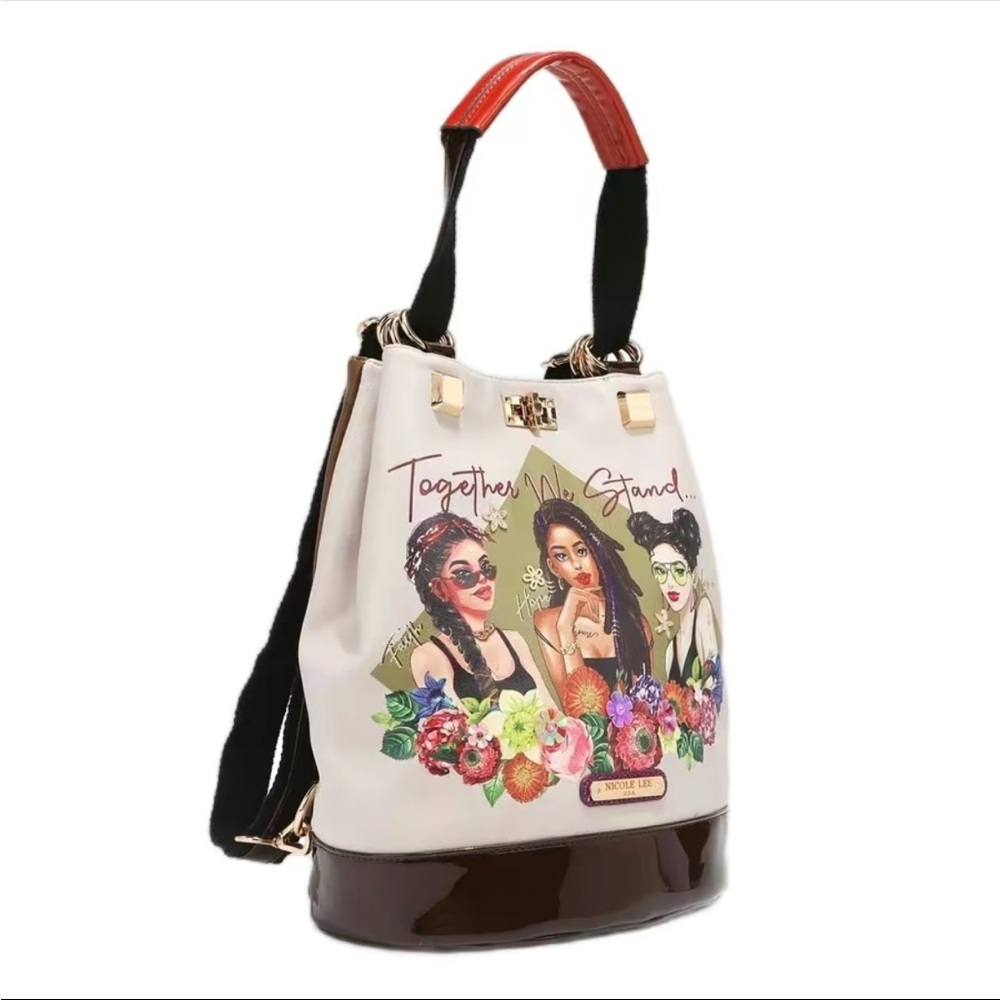 Nicole Lee Bag with Artistic Design